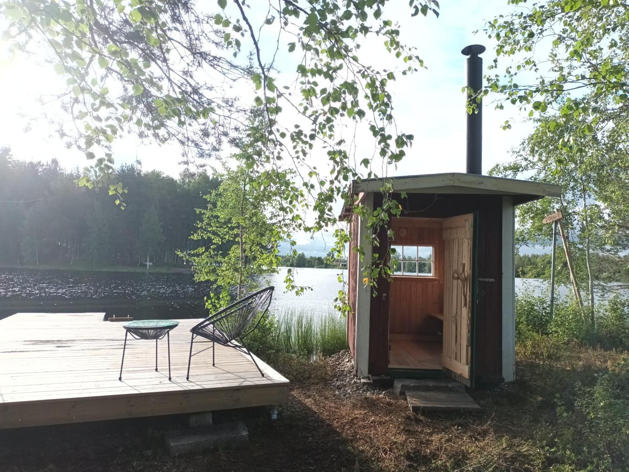 Charmig Gard Med Bastu, Strandtomt Och Utedusch I Naturskoent Omrade Sveg Eksteriør billede